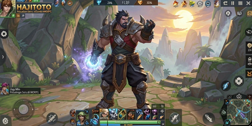Gameplay seru di dunia fantasi HAJITOTO.