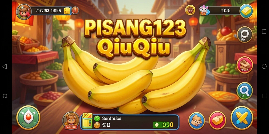 Tangkapan layar PISANG123 menunjukkan momen seru dalam permainan QiuQiu.